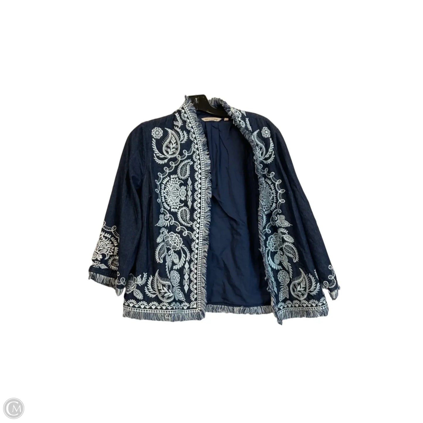 Blazer By Soft Surroundings In Blue, Size: M
