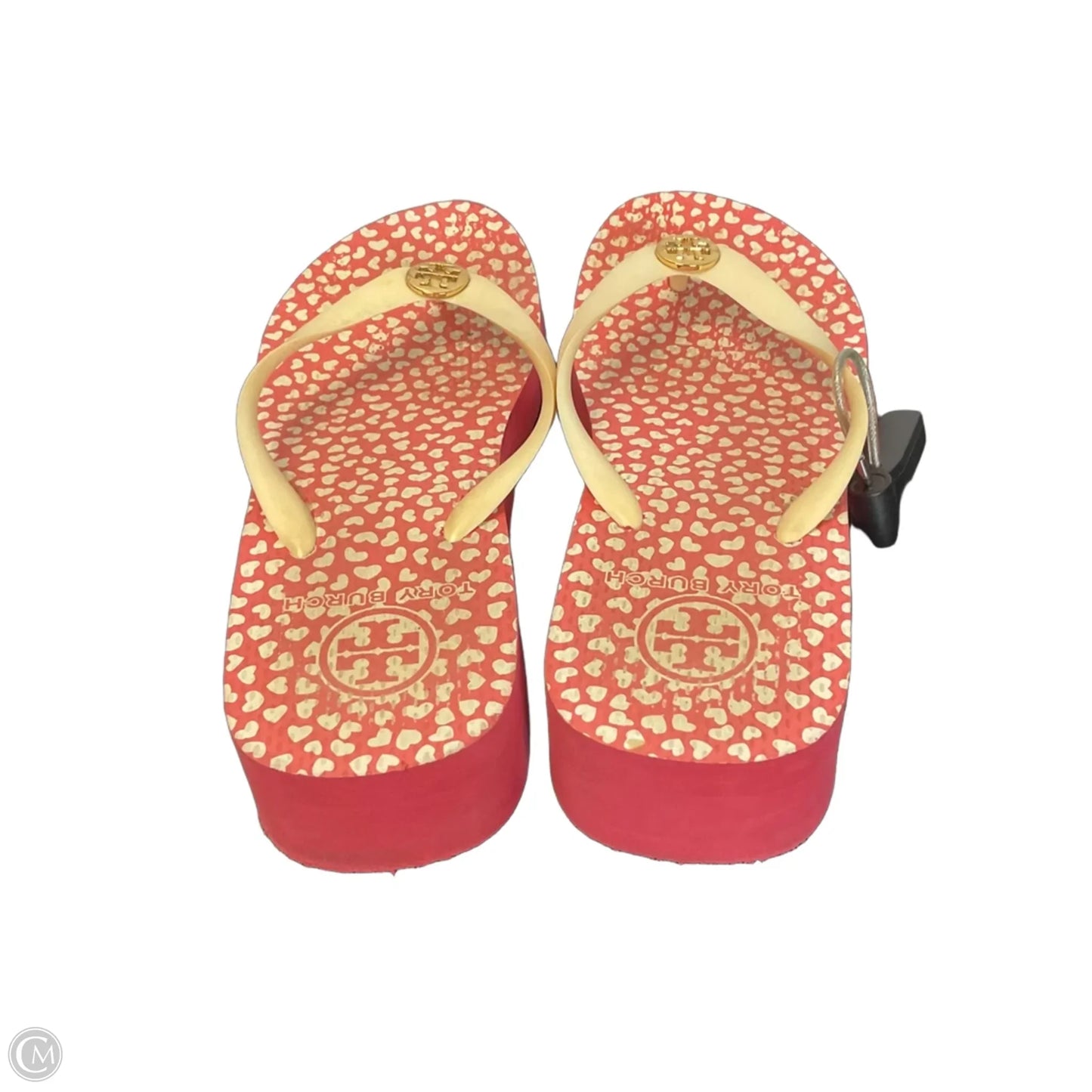 Sandals Designer By Tory Burch In Pink, Size: