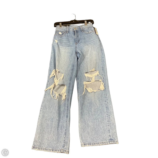 Jeans Wide Leg By Vervet In Blue Denim, Size: 2