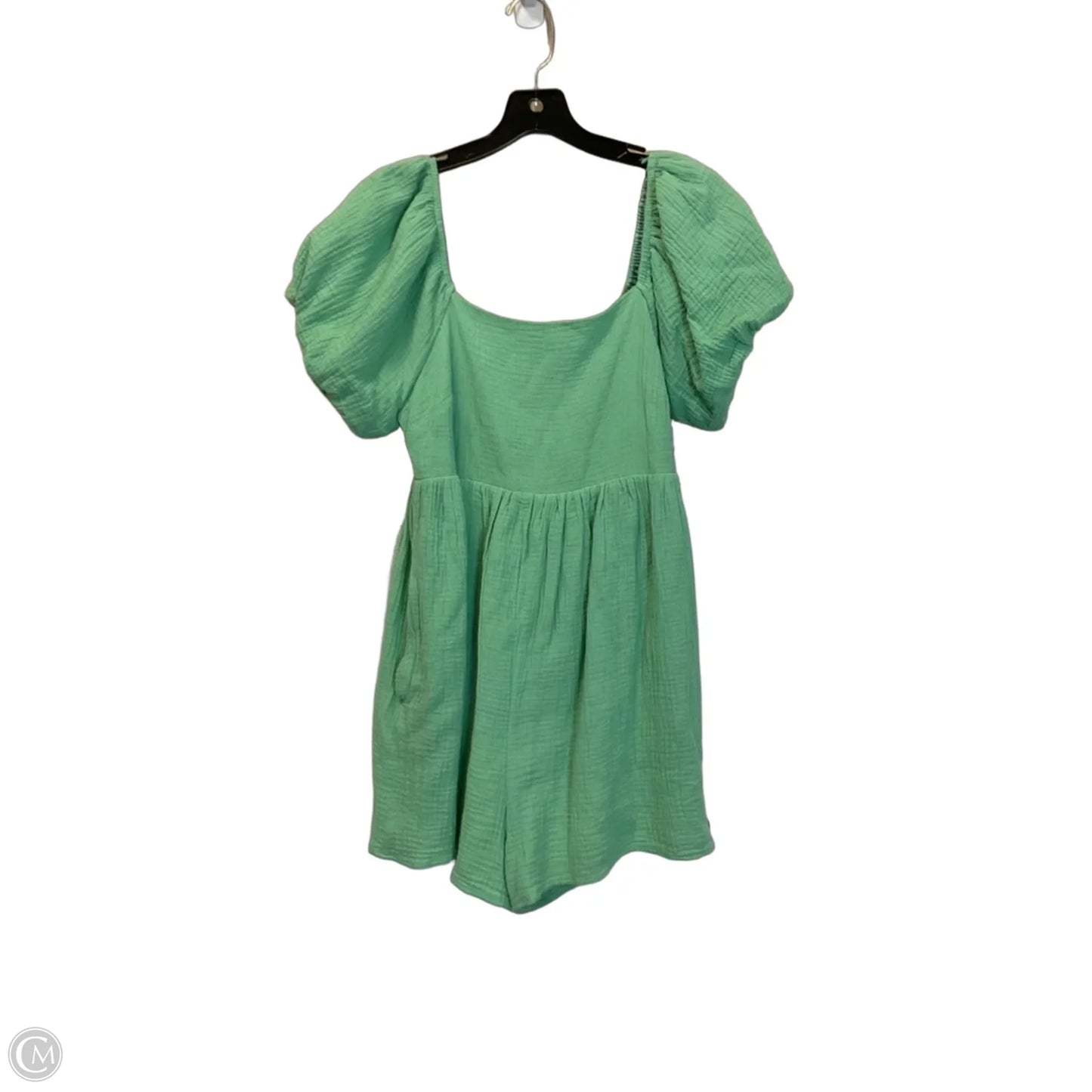 Romper By &merci In Green, Size: M