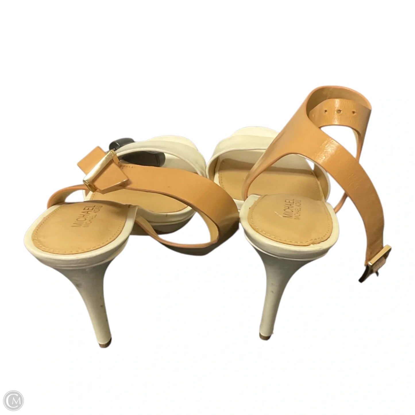 Shoes Designer By Michael Kors In White, Size: 6.5