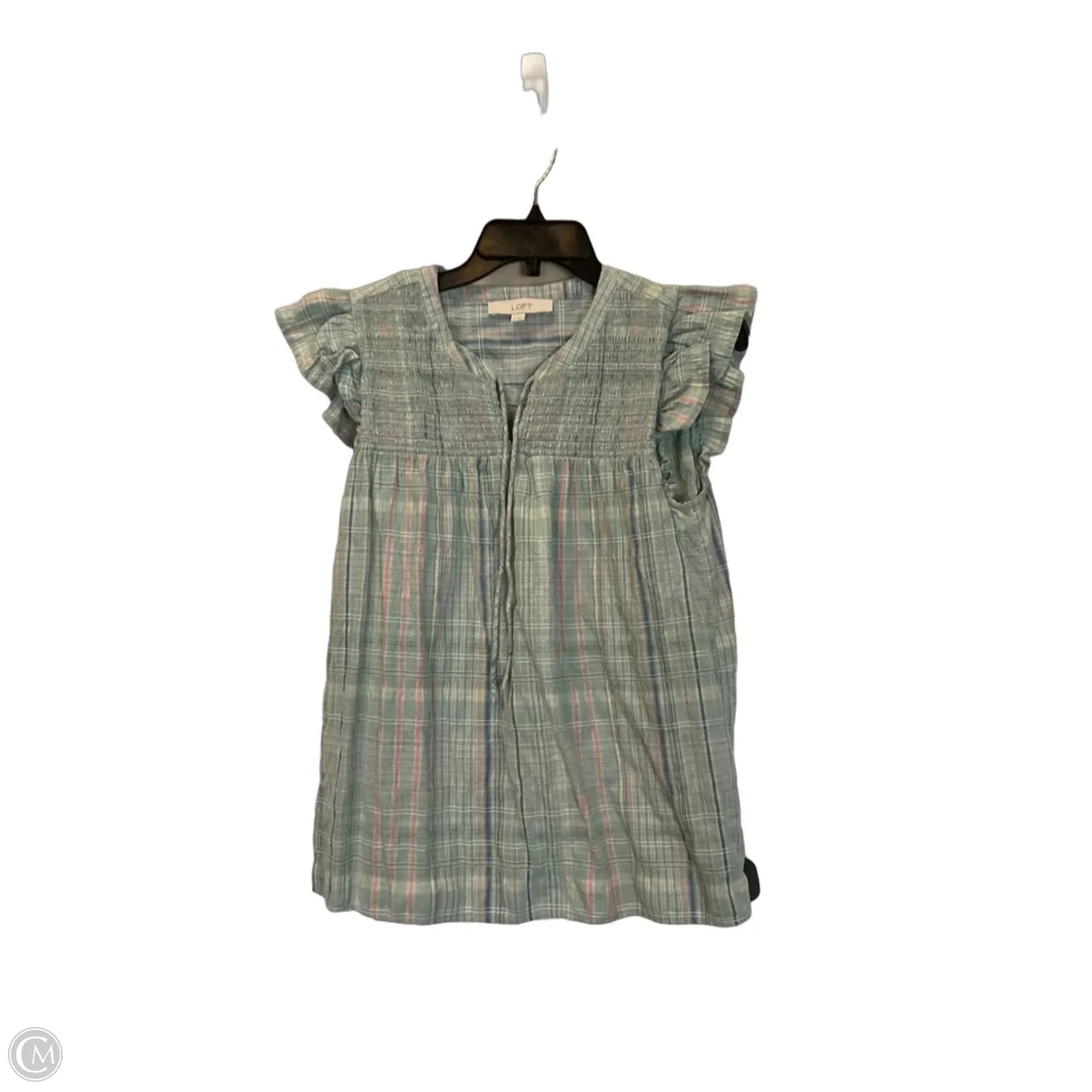 Top Sleeveless Basic By Loft In Green, Size: S