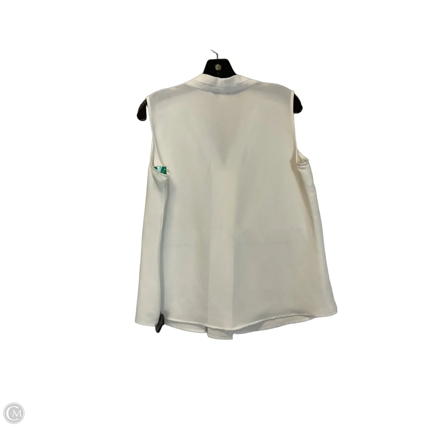 Top Sleeveless Basic By Nine West In White, Size: M