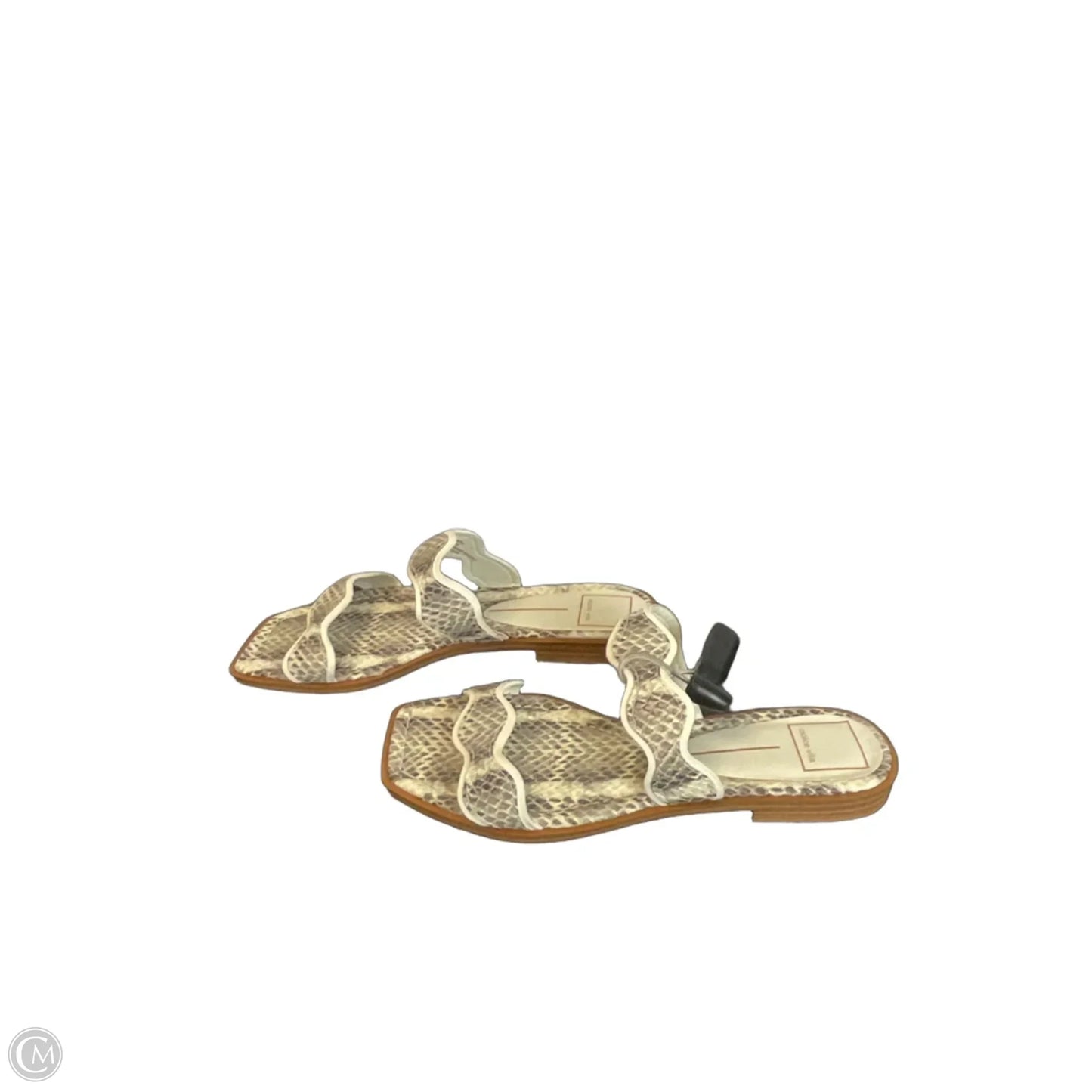 Sandals Flats By Dolce Vita In Animal Print, Size: 8