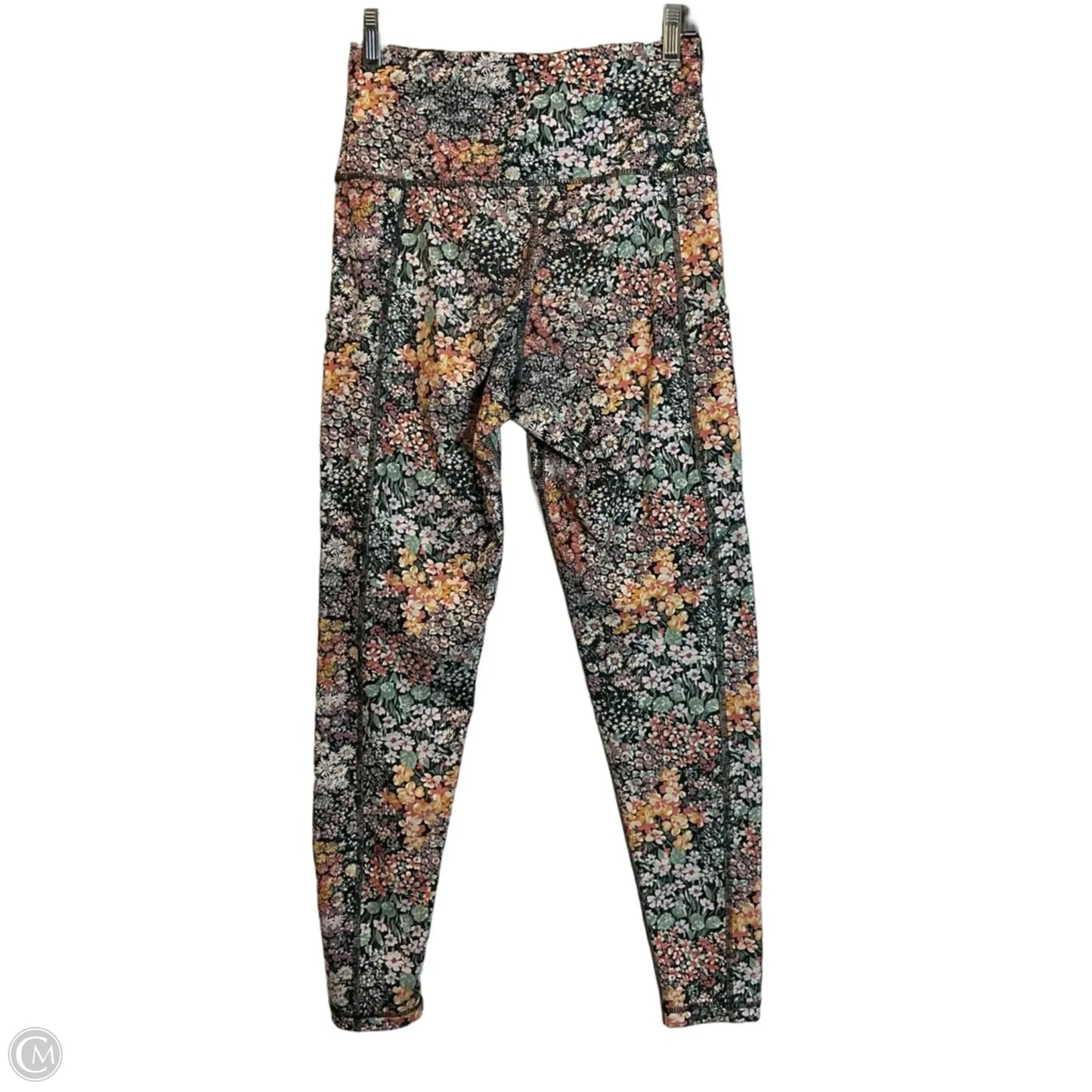 Athletic Leggings By American Eagle In Floral Print, Size: M