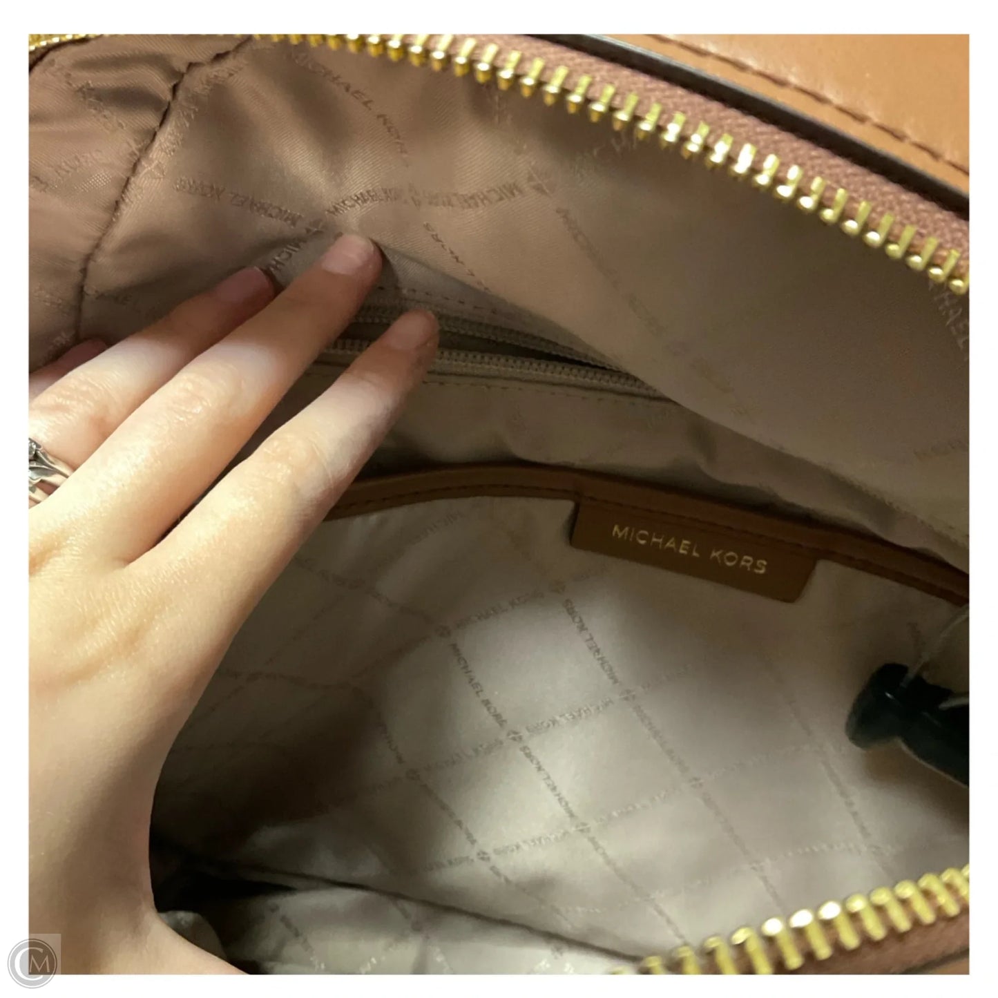 Backpack Designer By Michael Kors, Size: Large