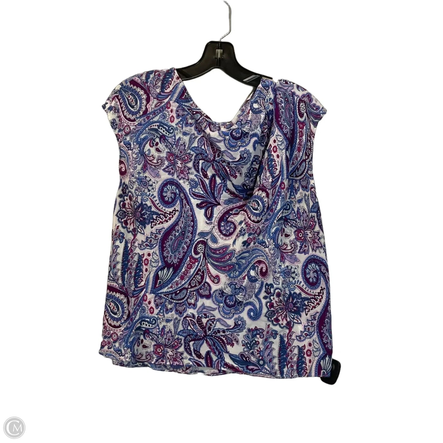 Top Sleeveless Basic By Talbots In Purple, Size: L