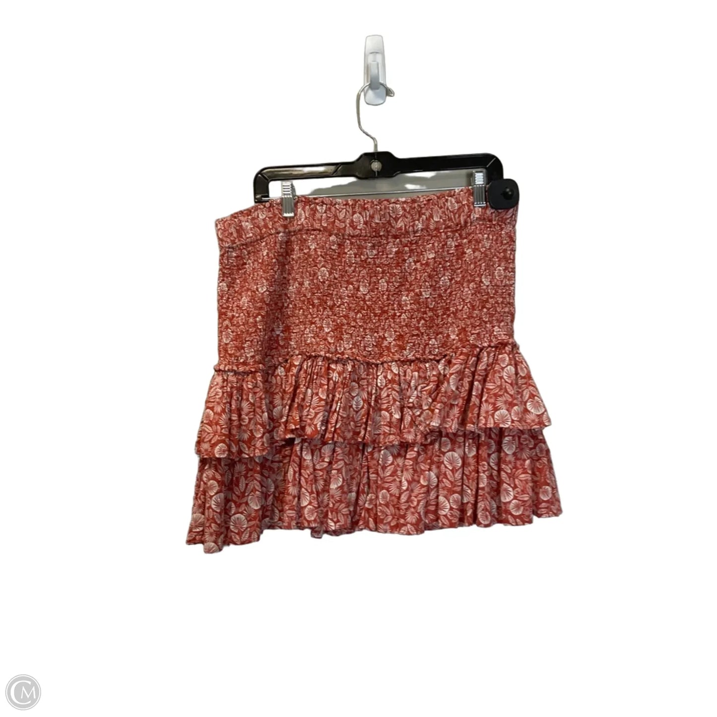 Skirt Mini & Short By Loft In Red, Size: Xl