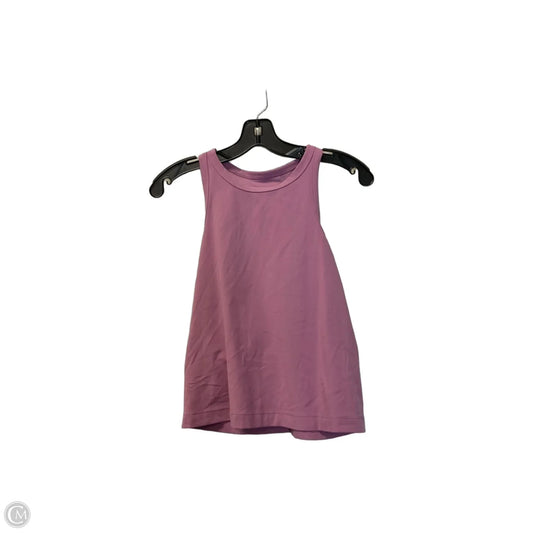 Athletic Tank Top By Lululemon In Purple, Size: S