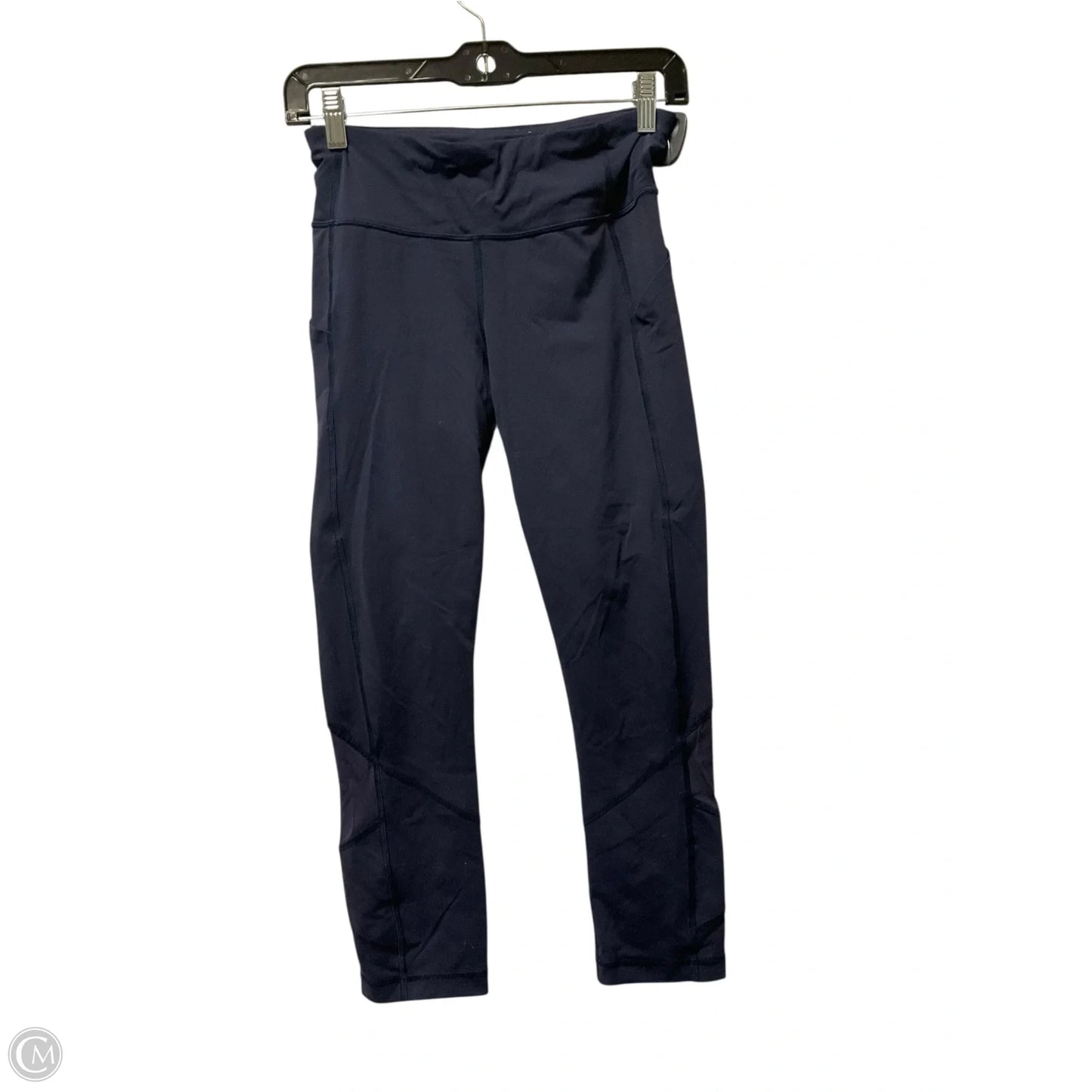 Athletic Leggings By Lululemon In Blue, Size: 8