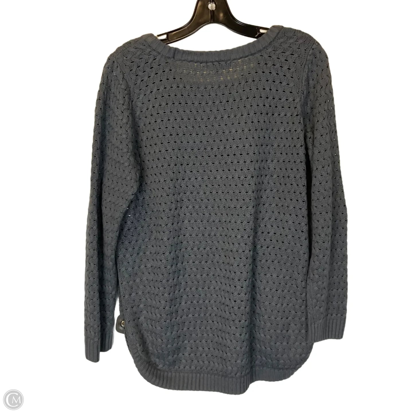 Sweater By Simply Southern In Grey, Size: M