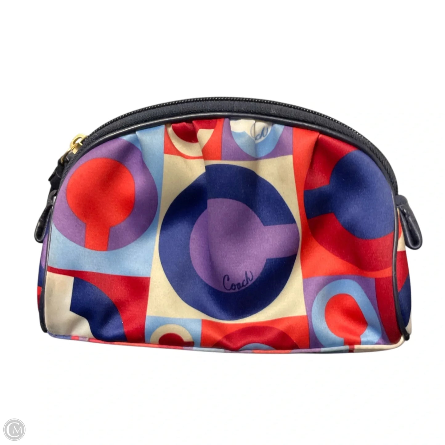 Makeup Bag Designer By Coach, Size: Small