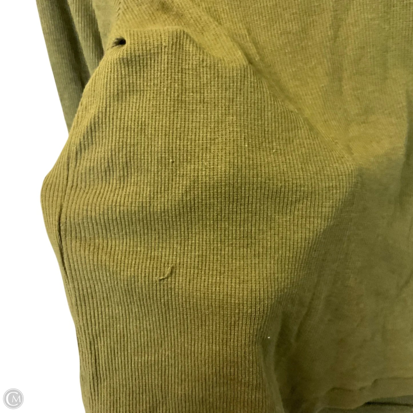 Top Long Sleeve Basic By Madewell In Green, Size: Xl