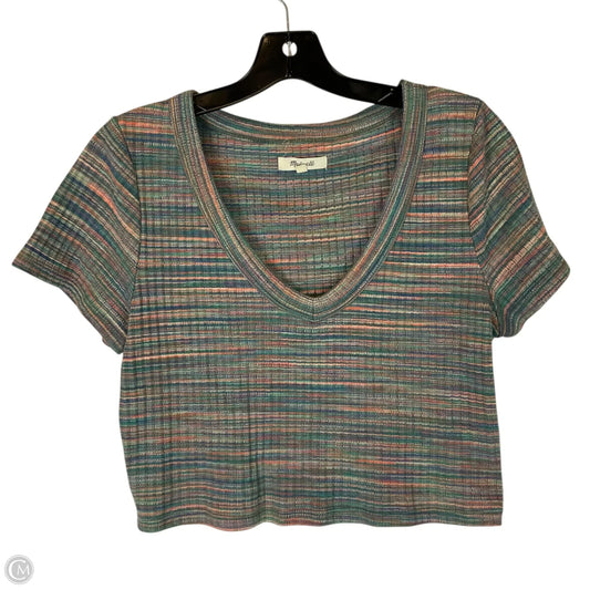 Top SS Basic By Madewell In Multi-colored, Size: L