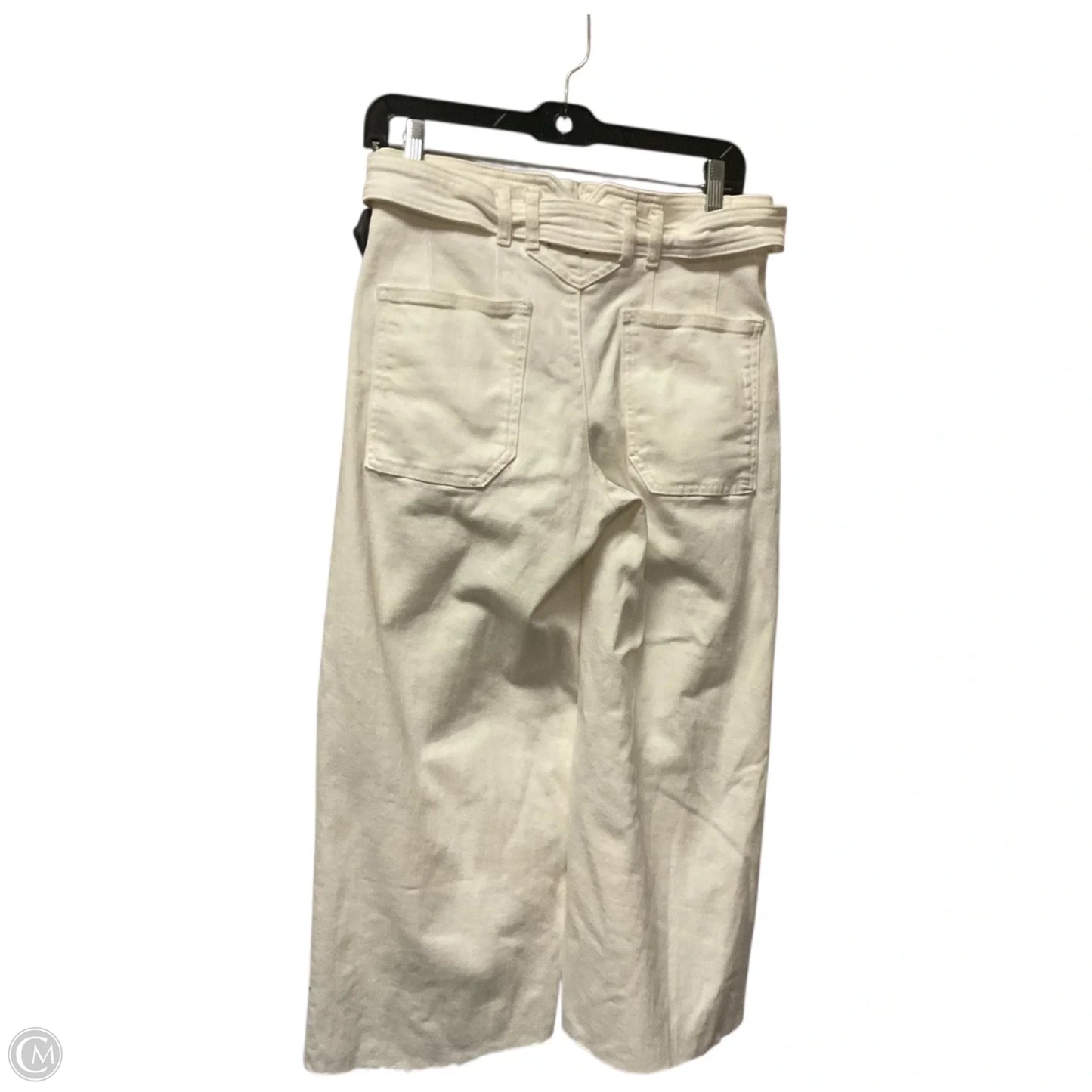 Jeans Wide Leg By Maeve In Cream, Size: 2