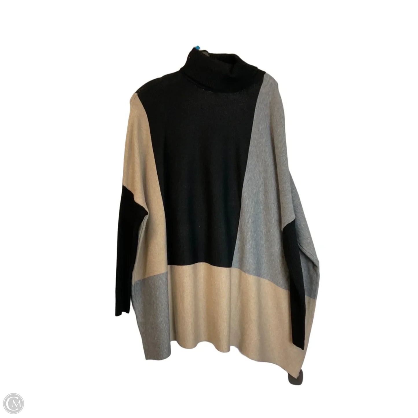 Sweater By Joseph A. In Black, Size: 1x