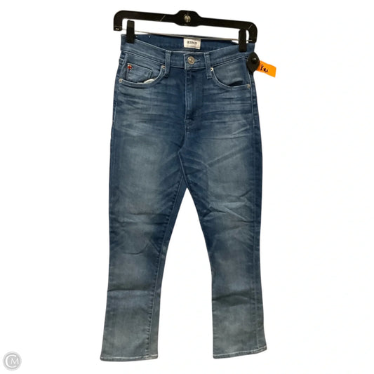 Jeans Boot Cut By Hudson In Blue Denim, Size: 2