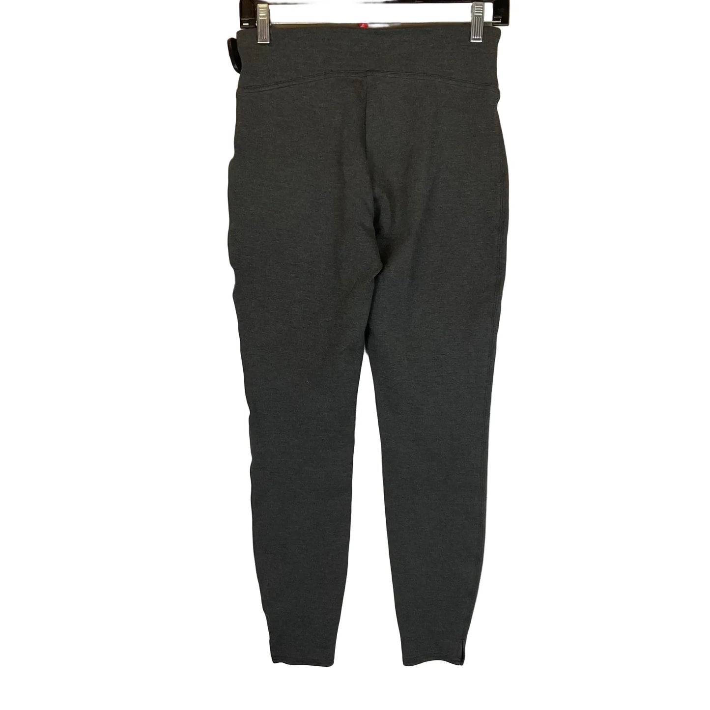 Athletic Leggings Capris By Spanx In Grey, Size: S