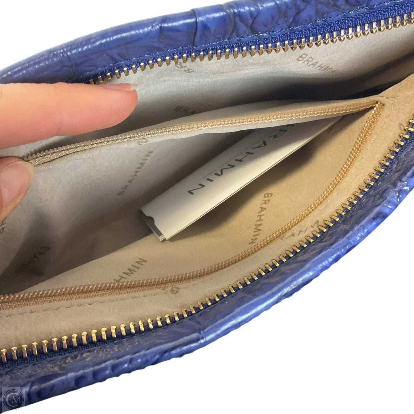 Wristlet Designer By Brahmin, Size: Large