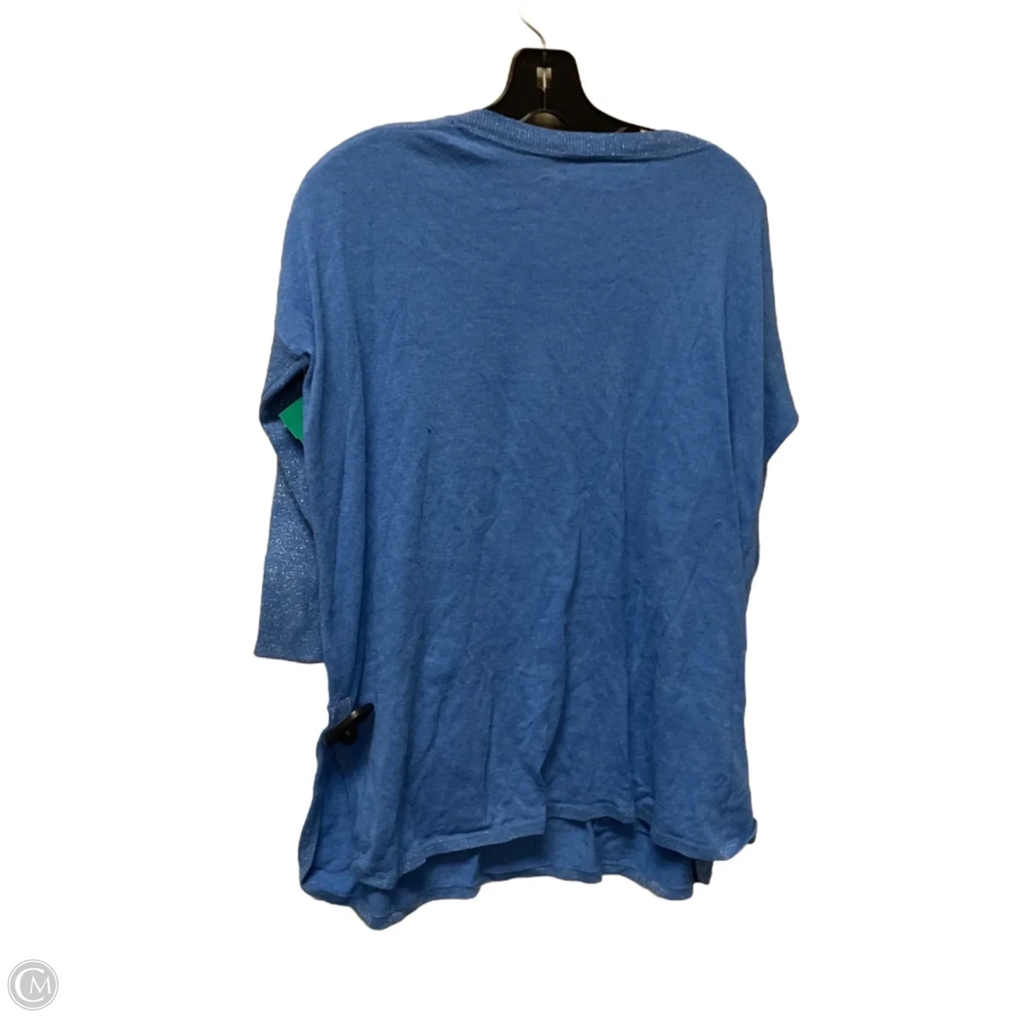 Top Long Sleeve Designer By Lilly Pulitzer In Blue, Size: Xxs