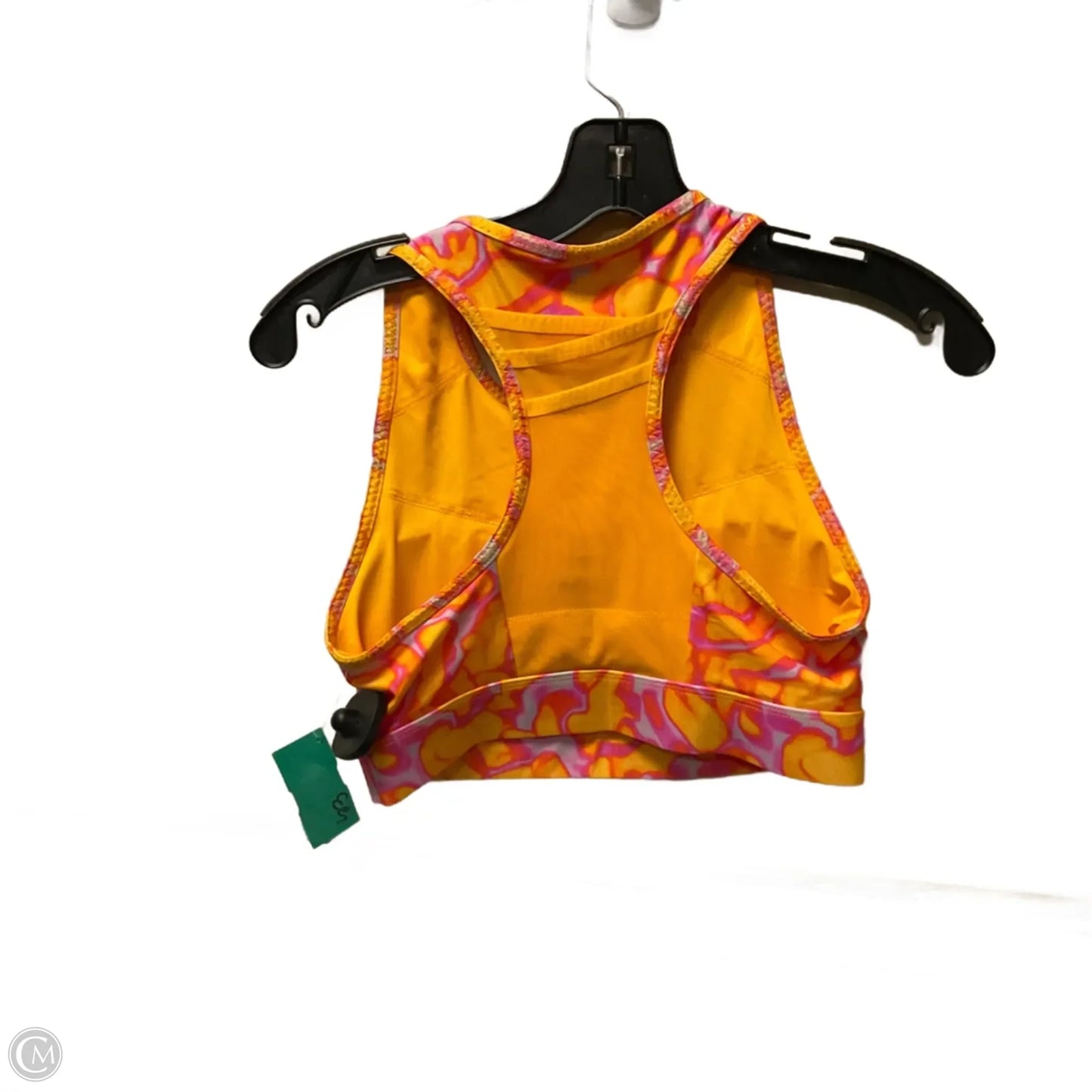 Athletic Bra By Fabletics In Orange, Size: M