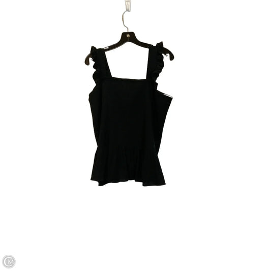 Top Sleeveless By Torrid In Black, Size: 3x