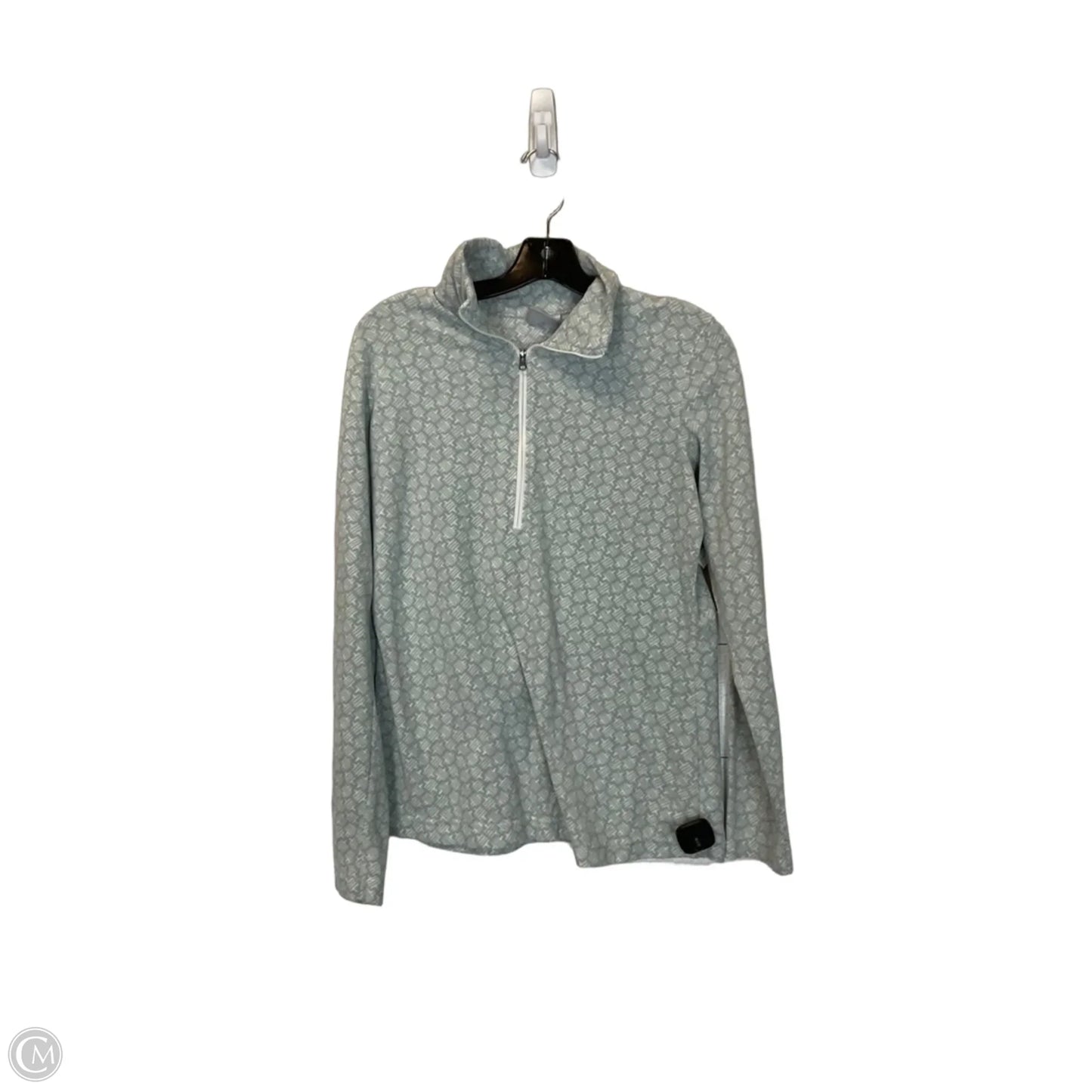 Jacket Shirt By Columbia In Blue, Size: M