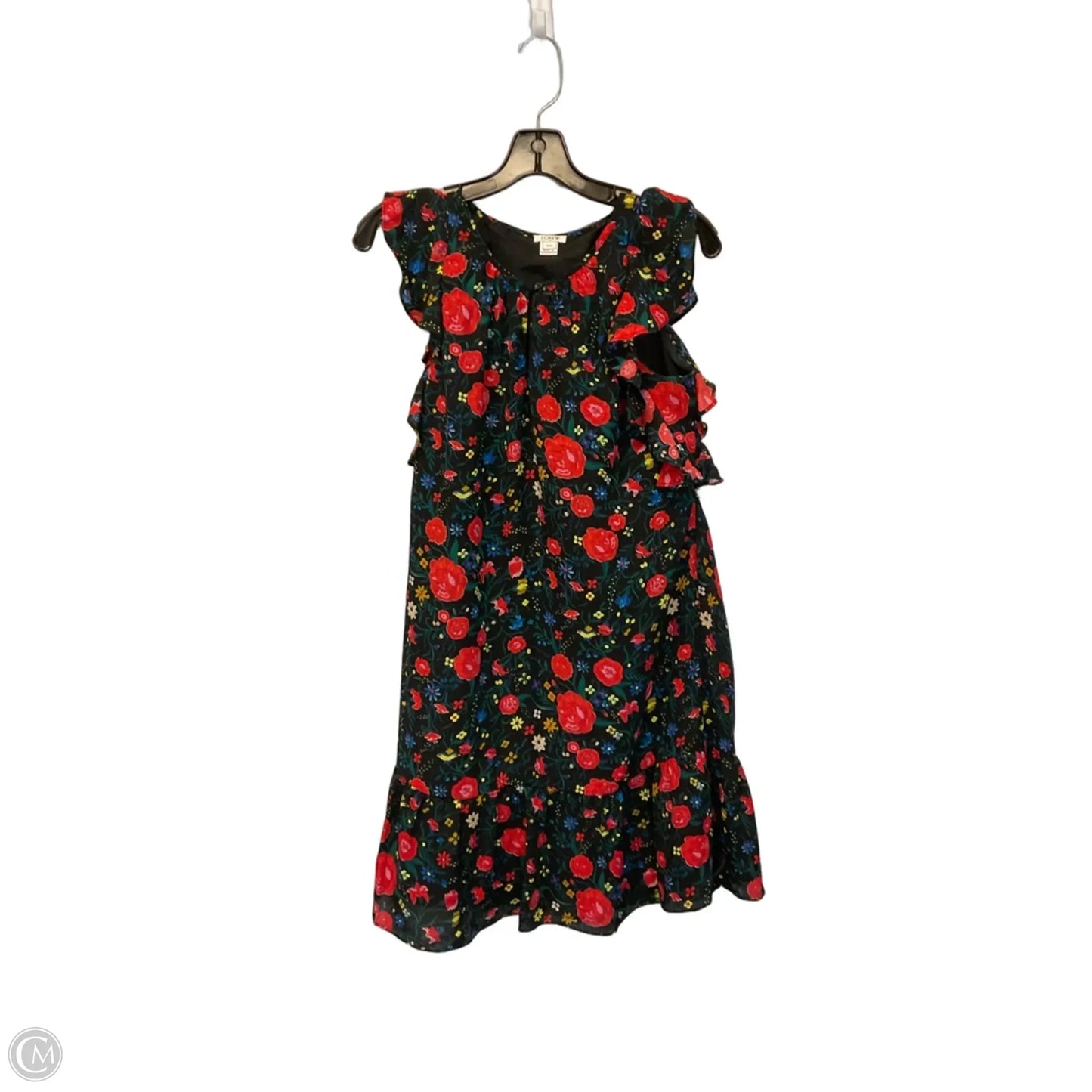 Dress Casual Midi By J. Crew In Floral Print, Size: Xxs