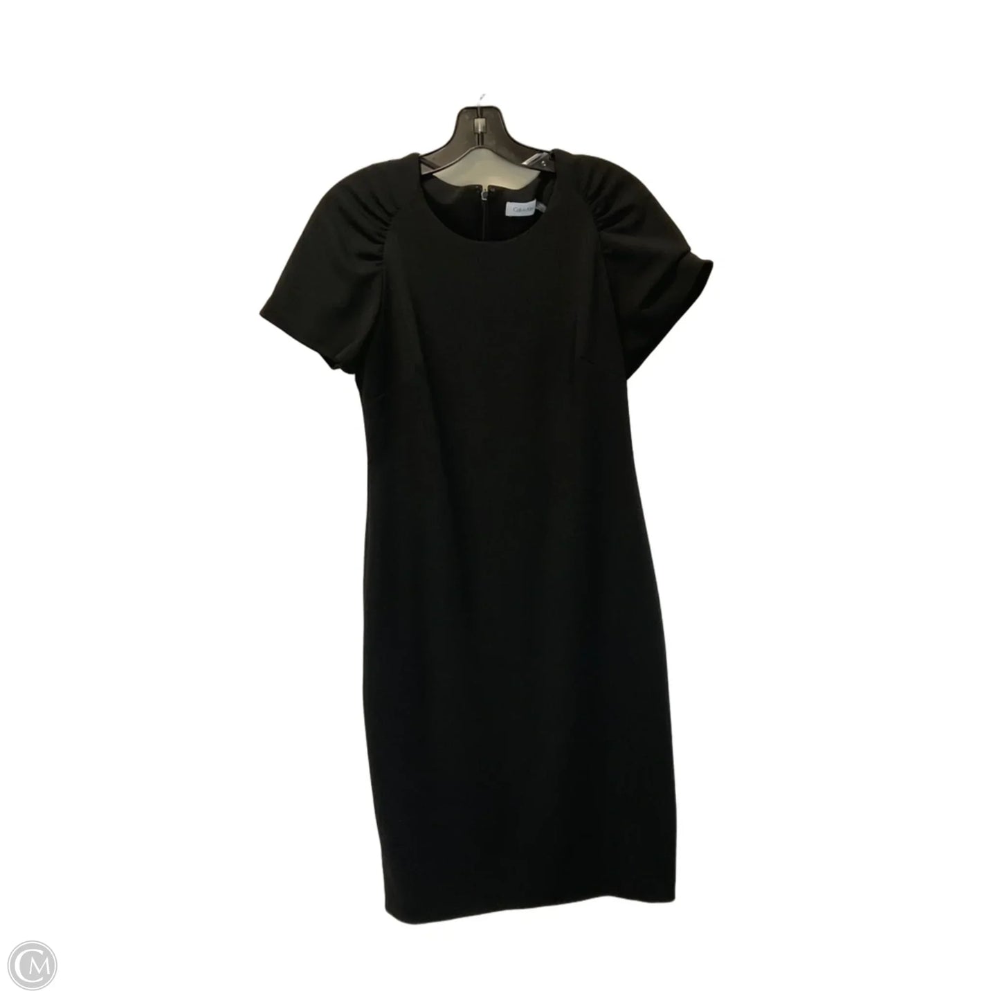 Dress Work By Calvin Klein In Black, Size: S