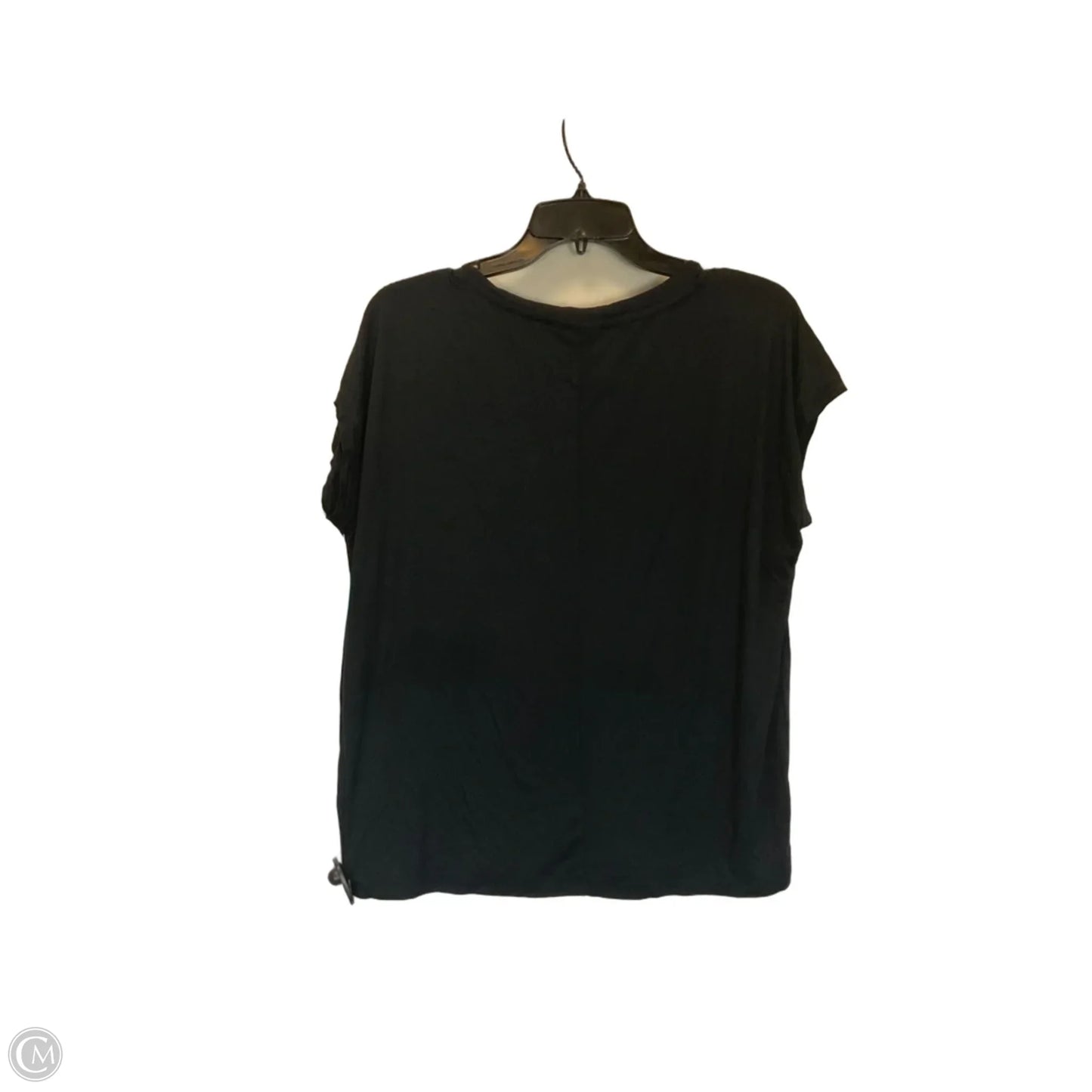 Top Short Sleeve Basic By Jennifer Lopez In Black, Size: M