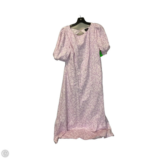 Dress Casual Maxi By Who What Wear In Pink, Size: M