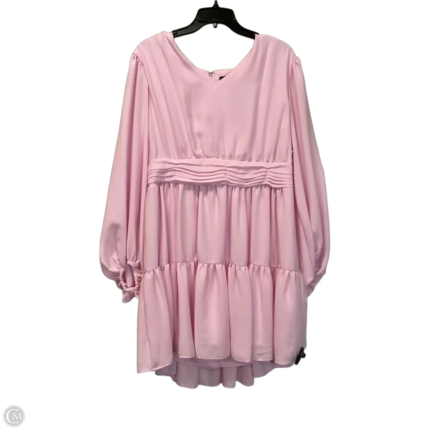 Dress Casual Midi By Msk In Pink, Size: L