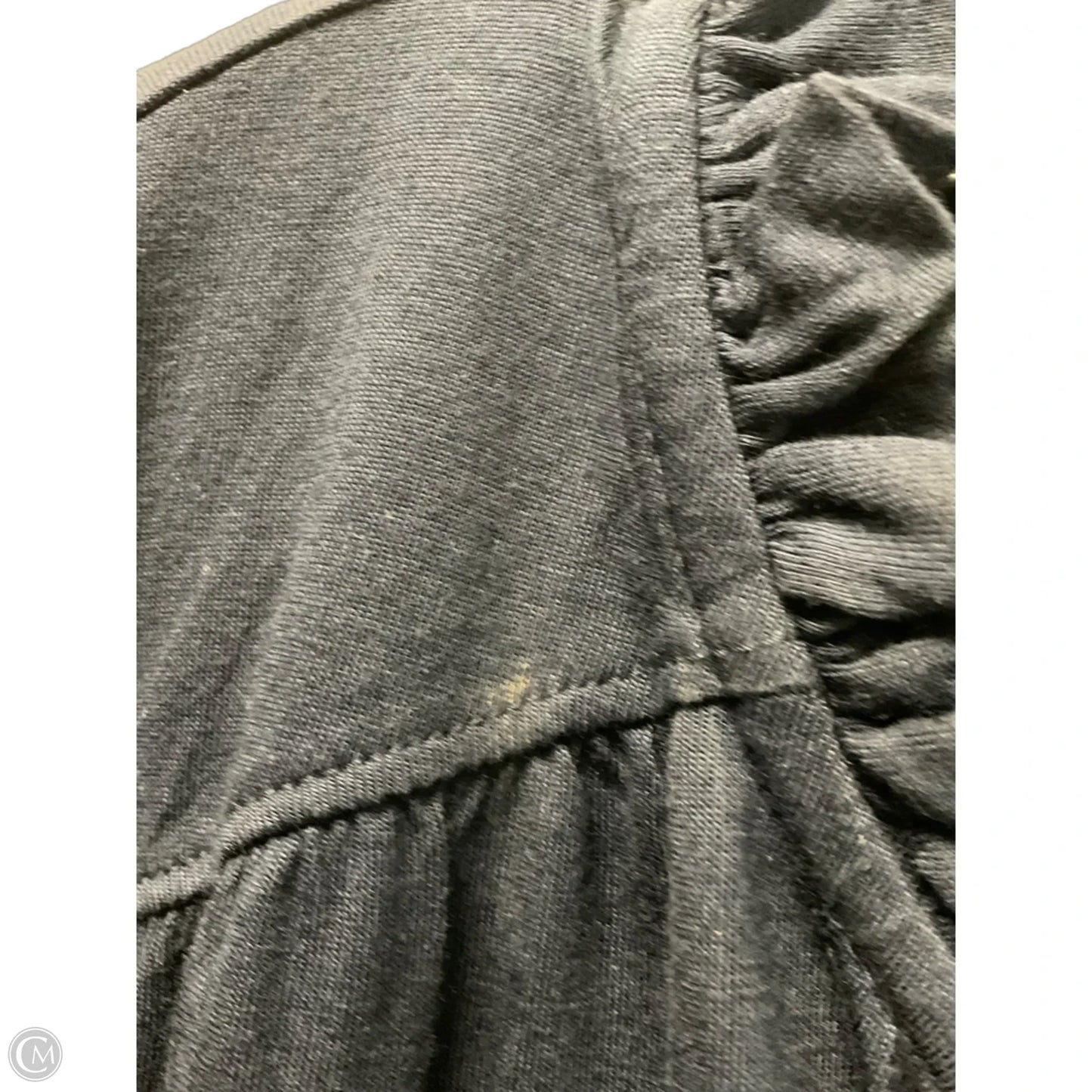 Top Short Sleeve By Loft In Navy, Size: Xl