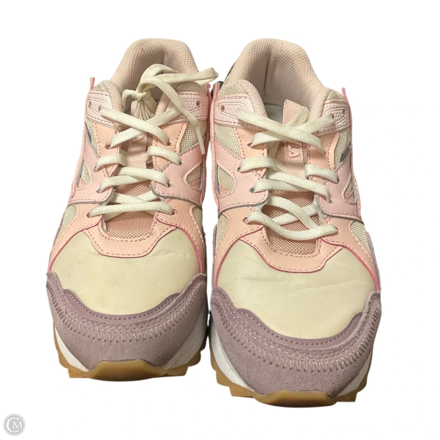 Shoes Sneakers By Fila In Pink & Purple, Size: 9.5