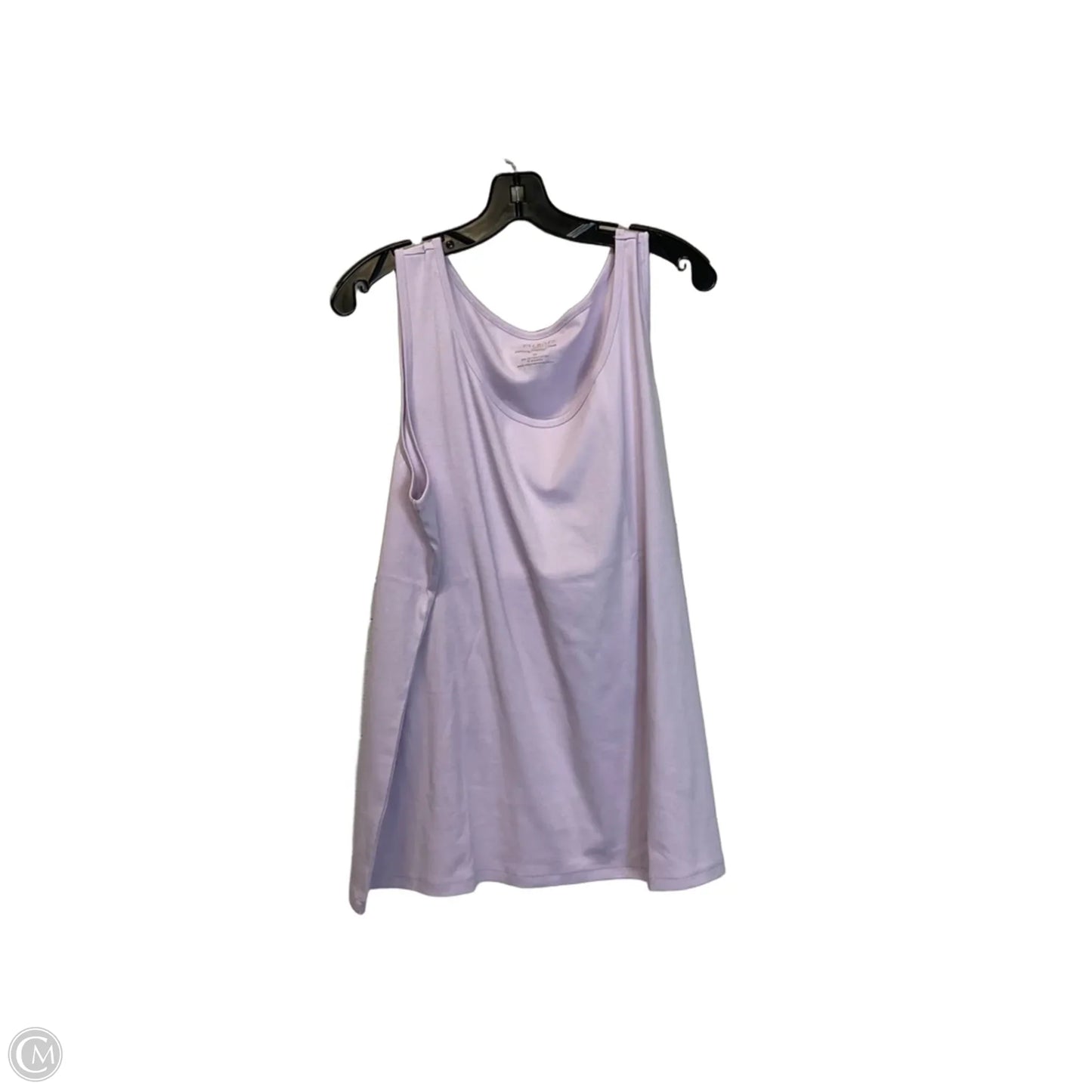 Top Sleeveless Basic By Talbots In Purple, Size: 3x
