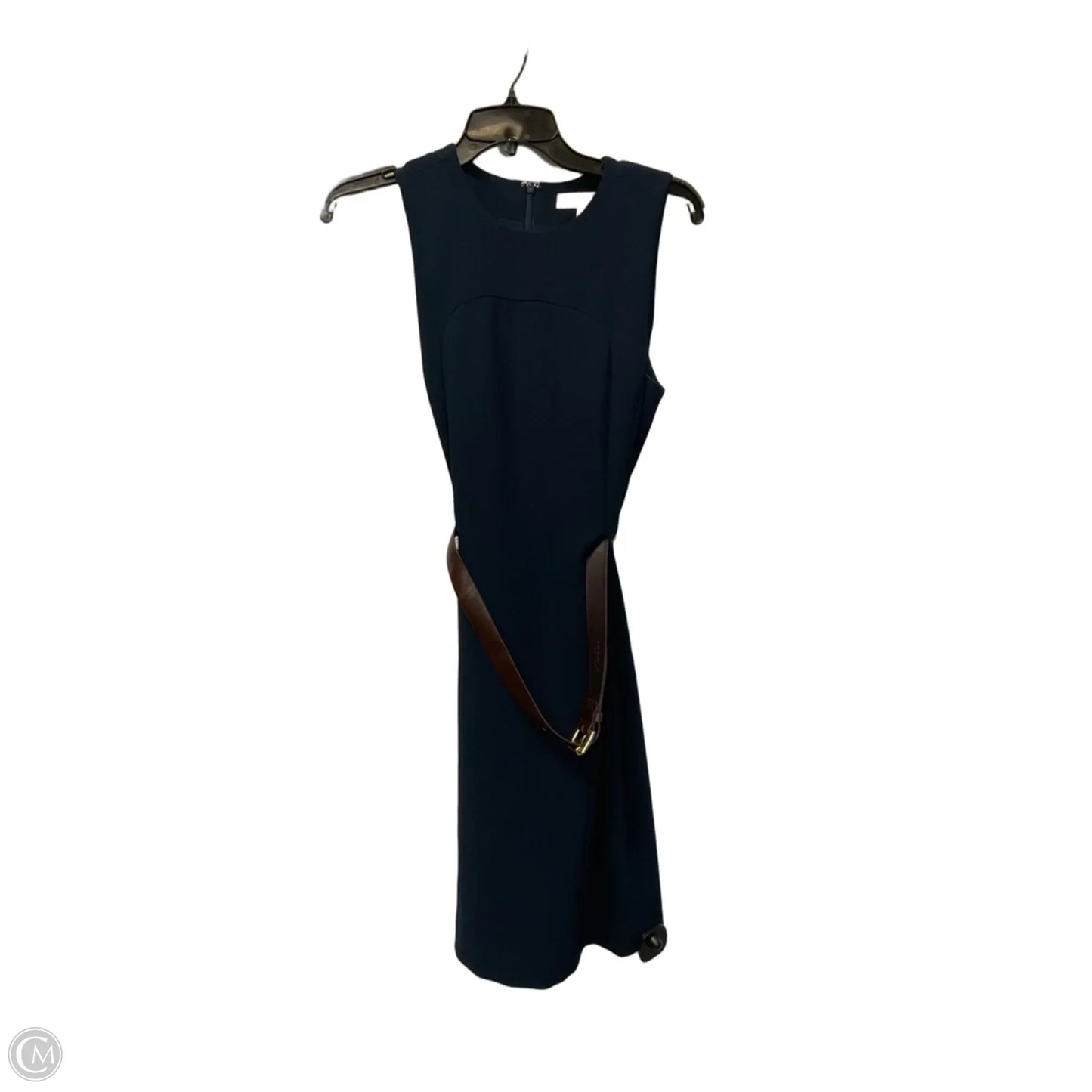 Dress Casual Midi By Michael By Michael Kors In Navy, Size: 6