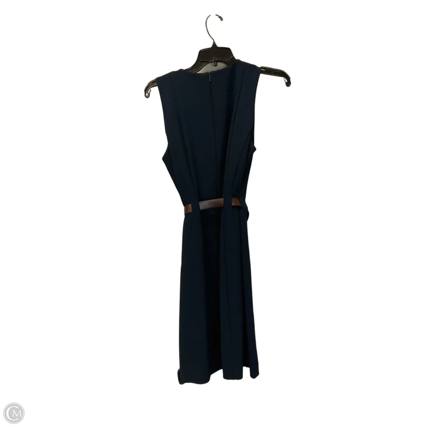 Dress Casual Midi By Michael By Michael Kors In Navy, Size: 6