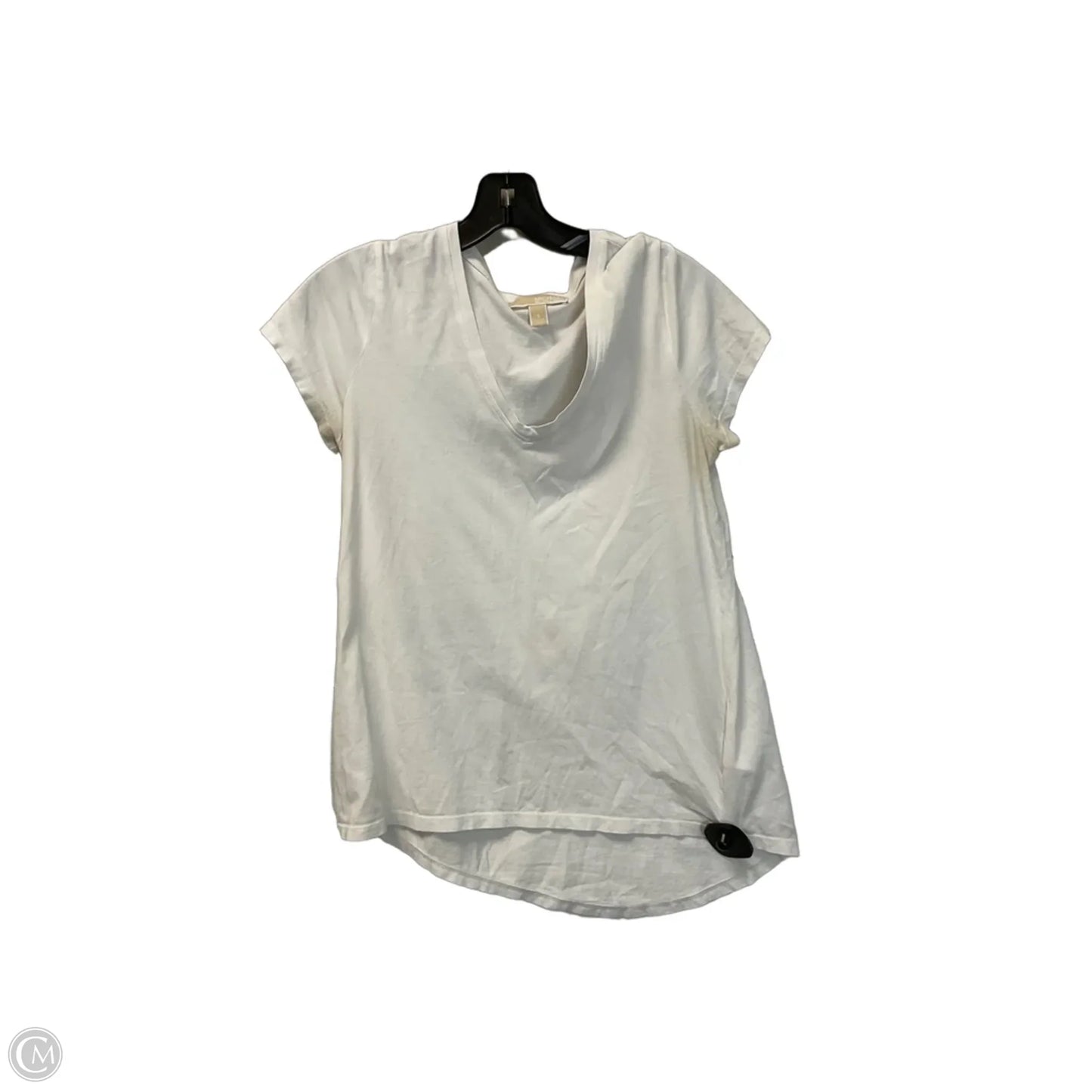 Top Short Sleeve Basic By Michael By Michael Kors In White, Size: S
