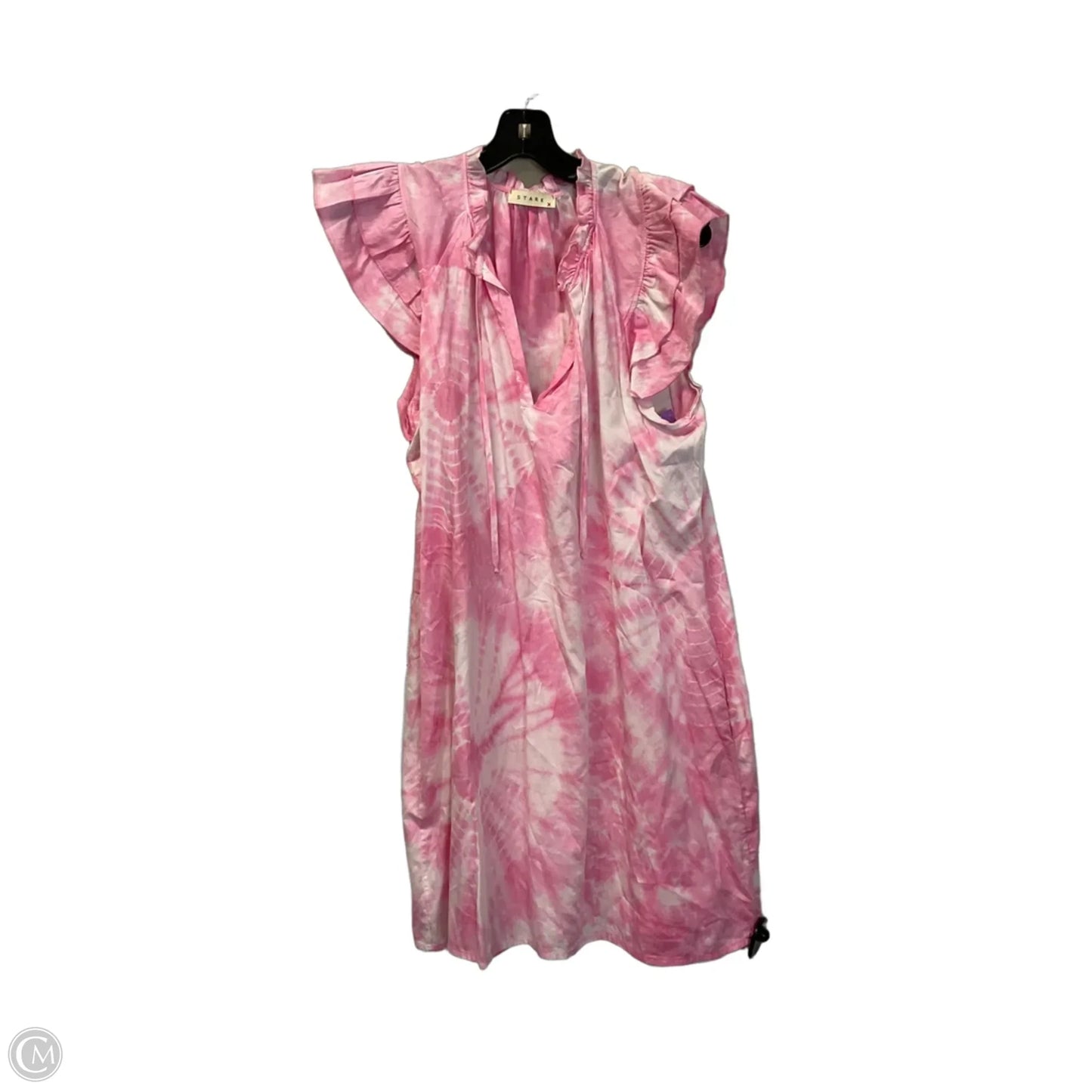 Dress Casual Midi By Cmc In Pink, Size: M