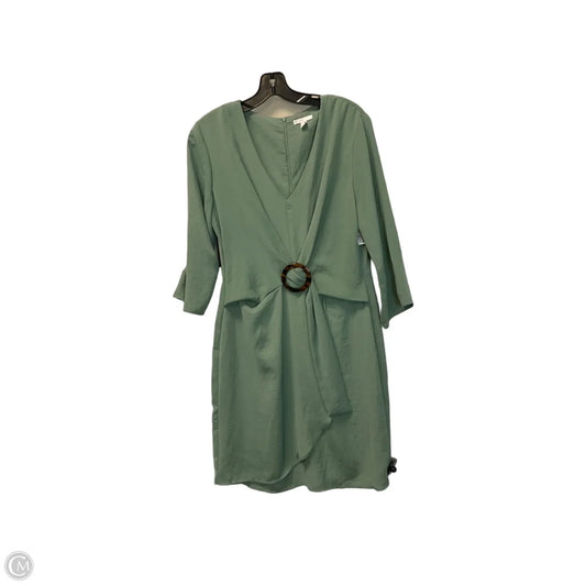 Dress Casual Midi By Cato In Green, Size: M