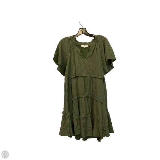 Dress Casual Midi By Entro In Green, Size: M