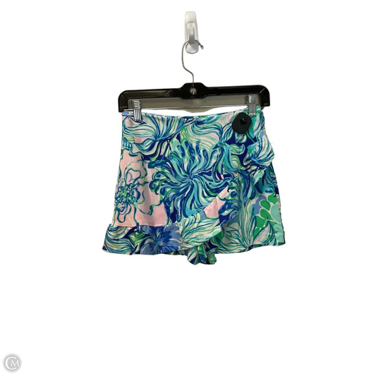 Skort Designer By Lilly Pulitzer In Multi-colored, Size: 0
