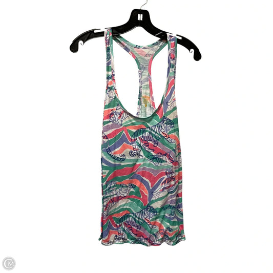 Top Sleeveless Designer By Lilly Pulitzer In Multi-colored, Size: Xl