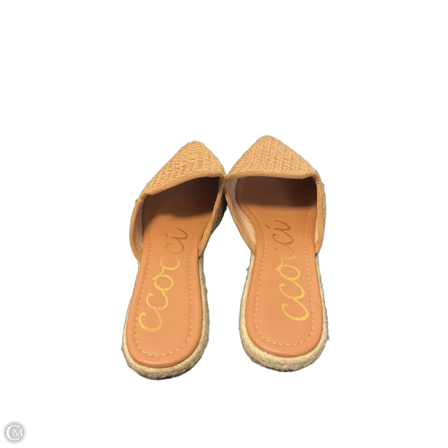 Shoes Flats By Clothes Mentor In Brown, Size: 8.5