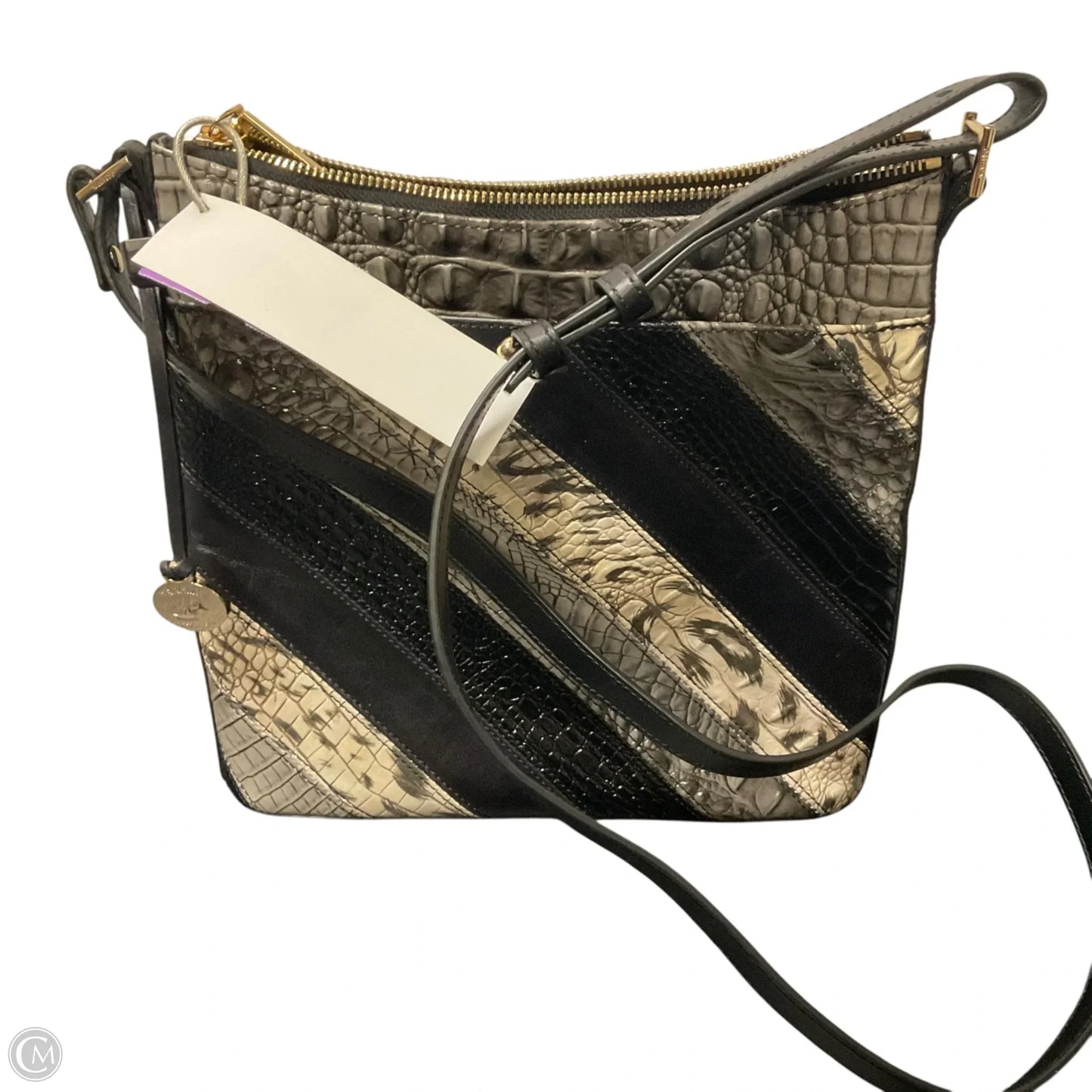 Crossbody Designer By Brahmin, Size: Medium
