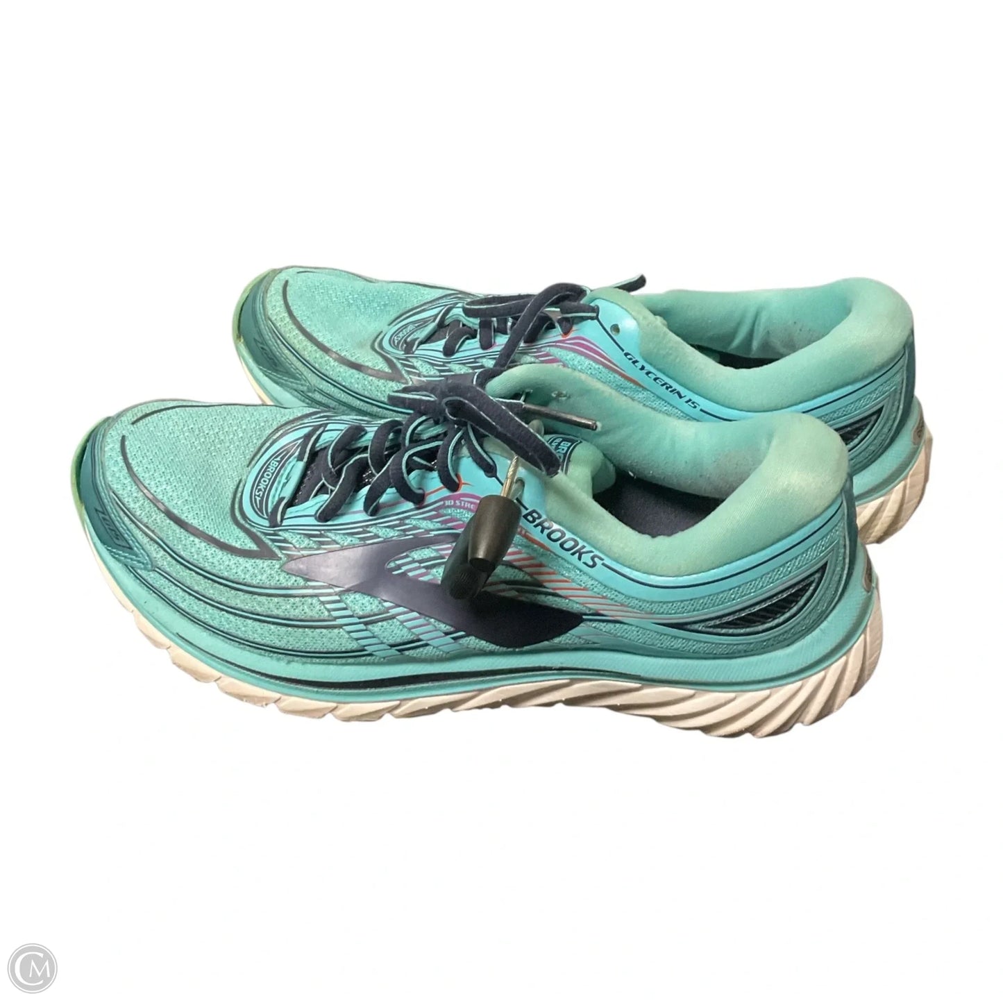 Shoes Athletic By Brooks In Blue, Size: 10