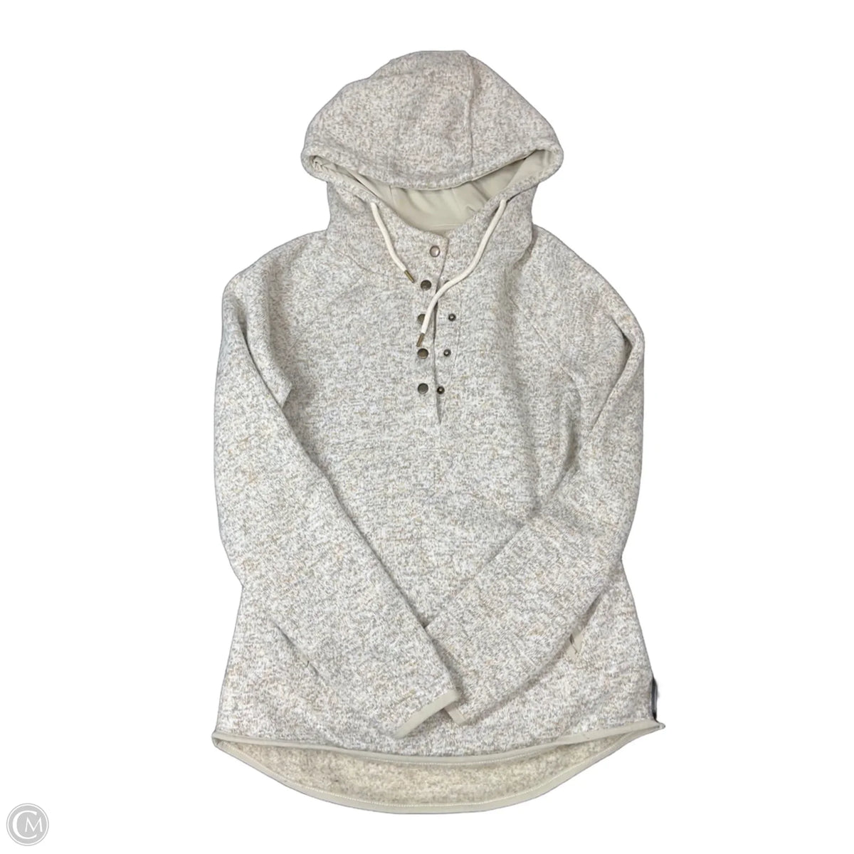 Jacket Shirt By Mi Ami In Grey, Size: S