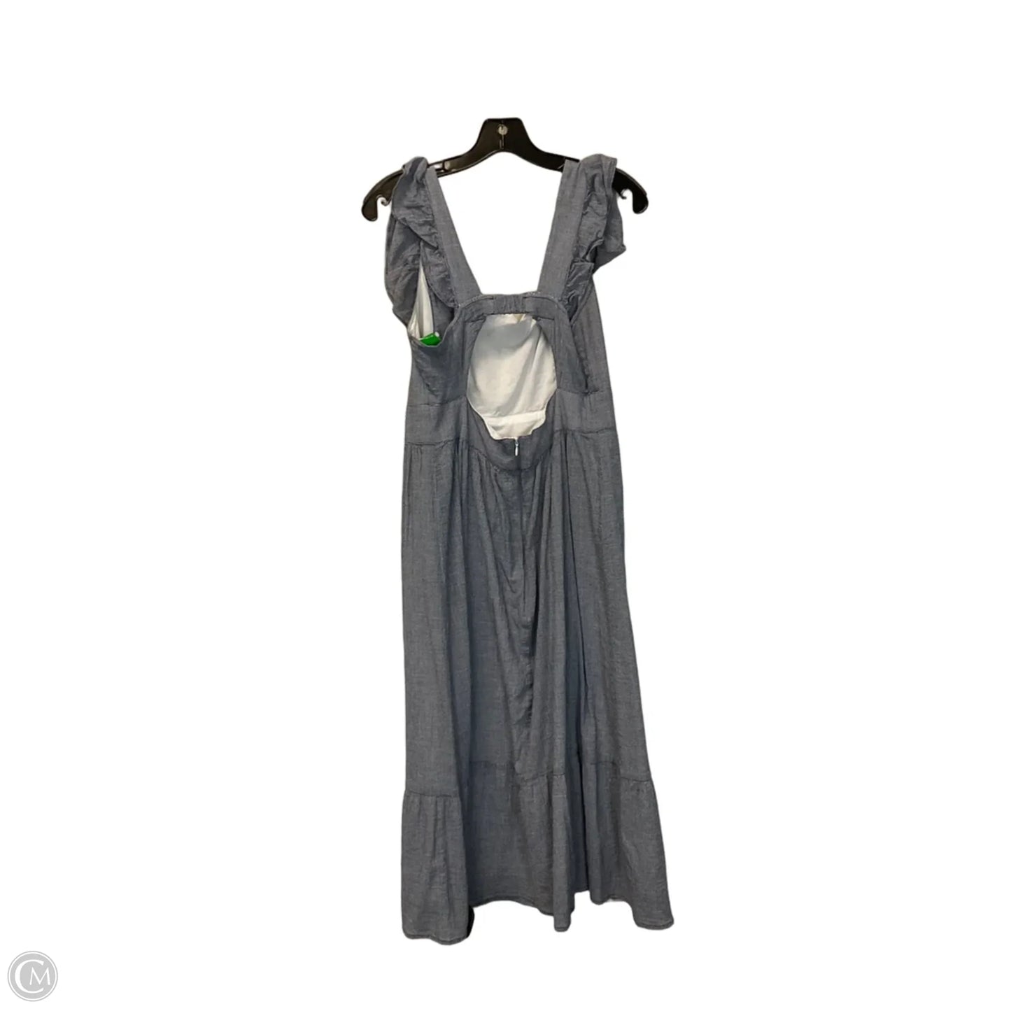 Dress Casual Midi By Loft In Blue, Size: 6