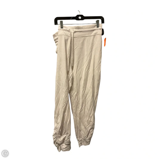 Athletic Pants By Athleta In Cream, Size: Xl