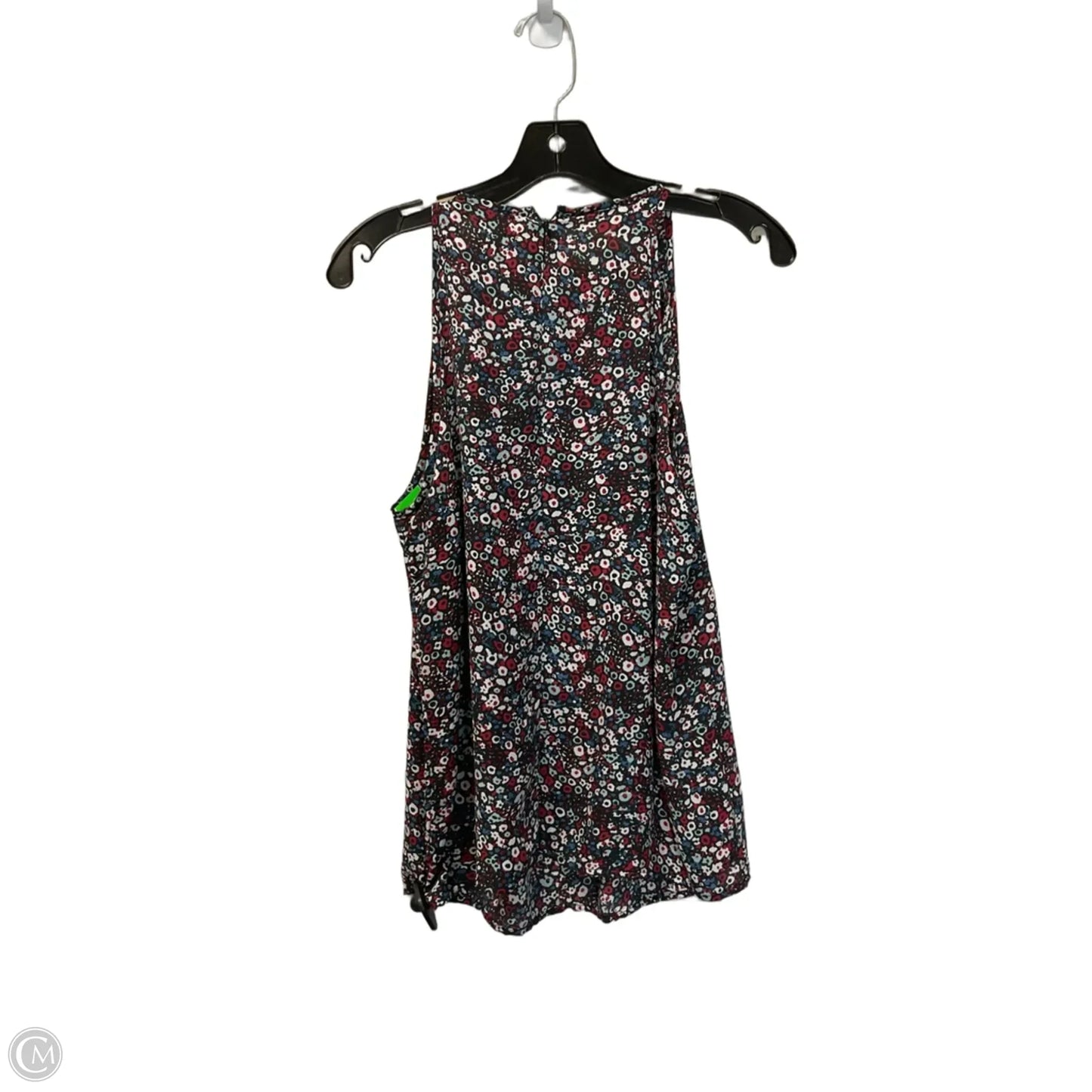 Top Sleeveless By Anne Carson In Floral Print, Size: S